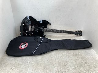 ESP LTD VIPER-10 ELECTRIC GUITAR IN BLACK RRP £222: LOCATION - E5