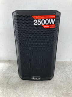 ALTO 12-INCH POWERED LOUDSPEAKER 2500W RRP £339: LOCATION - E6