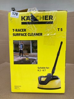 KARCHER T-RACER SURFACE CLEANER: LOCATION - E9