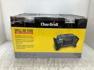 CHAR-BROIL GRILL2GO X200 TRU-INFRARED BBQ GRILL RRP £148: LOCATION - E11