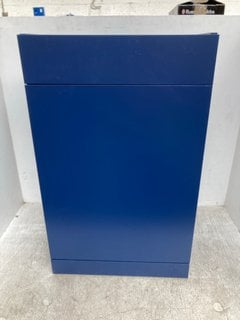 ASHFORD 500MM BACK TO WALL WC UNIT FOR L&I SHAPED FURNITURE IN OCEAN BLUE: LOCATION - E14