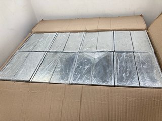 QTY OF METPRO PLAIN GALVANISED ADAPTABLE BOXES: LOCATION - E14