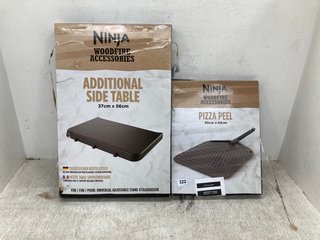 NINJA PIZZA PEEL TO INCLUDE NINJA ADJUSTABLE SIDE TABLE: LOCATION - E16