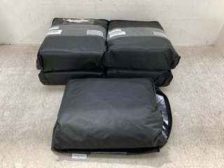 5 X CAR HEIMUNI WATERPROOF COVERS - SIZE 20X22OX87X80/65CM: LOCATION - E17