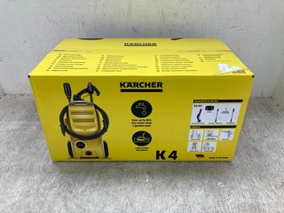 KARCHER K4 CLASSIC HIGH PRESSURE WASHER RRP £170: LOCATION - E2