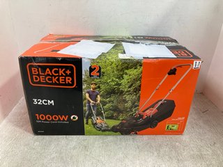 BLACK AND DECKER 1000W BEMW351-GB 32CM ROTARY LAWN MOWER: LOCATION - F17