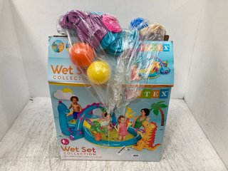 INTEX WET SET COLLECTION KIDS SWIMMING POOL: LOCATION - F16