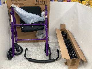 DAYS 100 SERIES LIGHTWEIGHT ROLLATORS IN PURPLE: LOCATION - F15