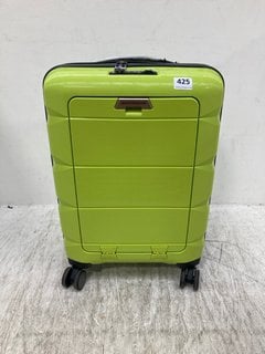 HAUPTSTADTKOFFER SMALL HARD SHELL SUITCASE IN GREEN: LOCATION - F15