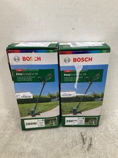 2 X BOSCH EASY GRASS CUT 26 STRIMMERS: LOCATION - F14