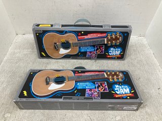 2 X LITTLE TIKES MY REAL JAM ACOUSTIC GUITARS: LOCATION - F14