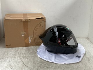 AGV E2206 MOTORBIKE HELMET IN BLACK SIZE L: LOCATION - F12