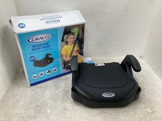 GRACO BOOSTER BASIC BACKLESS BOOSTER CAR SEAT IN BLACK: LOCATION - F12