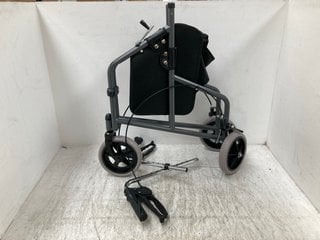 NRS HEALTHCARE 3 WHEELED STEEL ROLLATOR P94239: LOCATION - F12