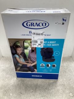 GRACO EVERSURE I-SIZE HIGH BACK BOOSTER SEAT: LOCATION - E2