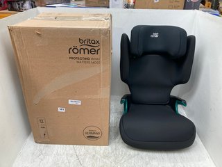 BRITAX ROMER ADVENTURE PLUS CAR SEAT IN SPACE BLACK RRP £120: LOCATION - F6