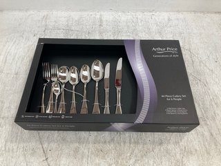 ARTHUR PRICE 44 PIECE CUTLERY SET: LOCATION - F5