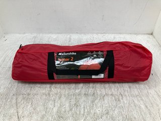 EUROHIKE TAMAR 2 DOME TENT IN RED RRP £150: LOCATION - F2