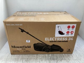 MOUNTFIELD ELECTRIC RANGE ELECTRESS 34 ELECTRIC LAWN MOWER 1200W: LOCATION - E3