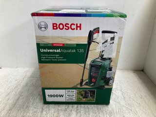 BOSCH UNIVERSAL AQUATAK 135 HIGH-PRESSURE WASHER RRP £160: LOCATION - G5