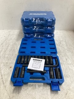 4 X SORAKO 16 PCS IMPACT SOCKET SET STS16H3: LOCATION - G5