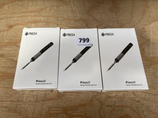 3 X PINE64 PINECIL SMART SOLDERING IRON: LOCATION - G6