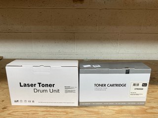 CTN35620 BLACK TONER CARTRIDGE TO INCLUDE LASER TONER DRUM UNIT: LOCATION - G9