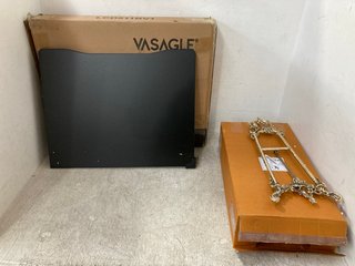 VASAGLE COMPUTER DESK TO INCLUDE ACL 21'' EASEL STAND: LOCATION - G14