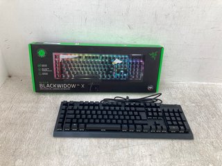 RAZER BLACKWIDOW V4 X MECHANICAL GAMING KEYBOARD: LOCATION - E5