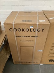 COOKOLOGY UNDER COUNTER FREEZER - MODEL NO. UCFZ60WH - RRP£150