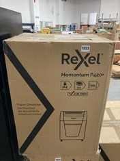 REXEL MOMENTUM P420+ PAPER SHREDDER - RRP£200