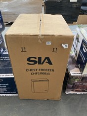 SIA CHEST FREEZER - MODEL NO. CHF100B/1 - RRP£180