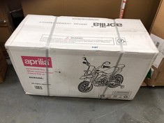 APRILIA RX 125 RIDE ON MOTORBIKE - ITEM NO. S317 - RRP£140