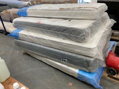 PALLET OF ASSORTED MATTRESSES TO INCLUDE 150X200 MICRO QUILT MATTRESS (KERBSIDE PALLET DELIVERY)