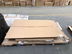 PALLET OF ASSORTED FURNITURE PARTS/ ITEMS TO INCLUDE NEVADA 3 DOOR 2 DRAWER WARDROBE BOX 2 OF 3 PART (KERBSIDE PALLET DELIVERY)