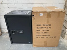 RPNB DELUXE SAFE AND LOCK BOX 51L IN BLACK - MODEL NO. RP50ESA - RRP £104