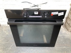 HISENSE ELECTRIC FAN OVEN IN BLACK/ STAINLESS STEEL - MODEL NO. B164211PB - RRP £259