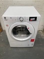 HOOVER H-DRY 300 9KG CONDENSER TUMBLE DRYER IN WHITE - MODEL NO. HLEC9DG - RRP £329