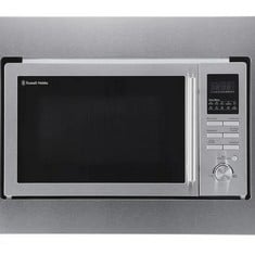 RUSSELL HOBBS BUILT IN STAINLESS STEEL DIGITAL COMBINATION MICROWAVE MODEL NO- RHBM2503 RRP- £159.99