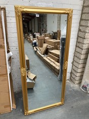 AUSTEN GOLD ELEGANT FULL LENGTH MIRROR 160 X 73 CM GL326 - RRP £130