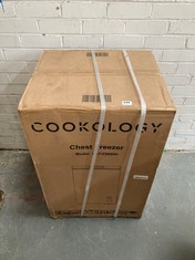 COOKOLOGY 99L WHITE CHEST FREEZER WITH CHILL FUNCTION - MODEL NO. CCFZ99WH - RRP £138 (PALLET 20)