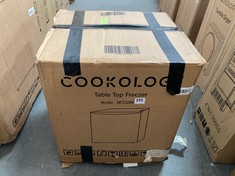 COOKOLOGY MINI TABLE TOP FREEZER IN BLACK - MODEL NO. MFZ32BK (PALLET 1)