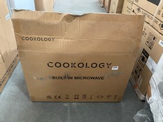 COOKOLOGY 20L STAINLESS STEEL 800W INTEGRATED MICROWAVE - MODEL NO. IM20LSS - RRP £159 (PALLET 1)