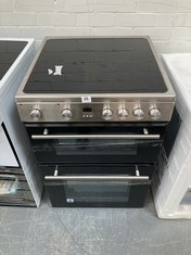 HISENSE FREESTANDING CERAMIC ELECTRIC COOKER WITH DOUBLE OVEN STAINLESS STEEL MODEL NO- HDE3211BXUK RRP- £429