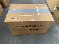 COOKOLOGY 20L INTEGRATED MICROWAVE IN BLACK - MODEL NO. IM20LBK - RRP £159 (PALLET 4)