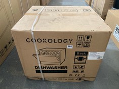 COOKOLOGY 6 PLACE TABLE TOP DISHWASHER IN WHITE - MODEL NO. CTTD6WH - RRP £189 (PALLET 4)