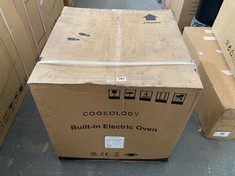 COOKOLOGY 65L BLACK ELECTRIC FAN OVEN - MODEL NO. COF600BK - RRP £189 (PALLET 4)