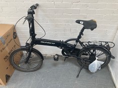 SCHIANO E FOLDING BIKE IN BLACK MODEL NO-BC1382226024 RRP- £459.99