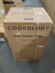 COOKOLOGY 93L WHITE FREESTANDING UNDER COUNTER FRIDGE - MODEL NO. UCFR88WH - RRP £139 (PALLET 10)