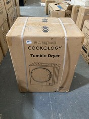 COOKOLOGY 2.5KG MINI TUMBLE DRYER IN BLACK - MODEL NO. CMVD25BK - RRP £154 (PALLET 10)